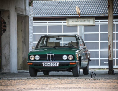 BMW 520 2,0 Benzin modelår 1978 km 127000 Grøn service ok unknown, - Du er typen som faktisk gerne v