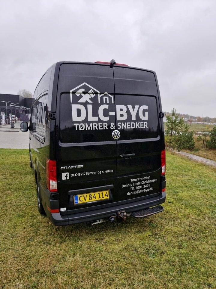 VW Crafter 35 2,0 TDi 177 Kassevogn L3H3 aut.