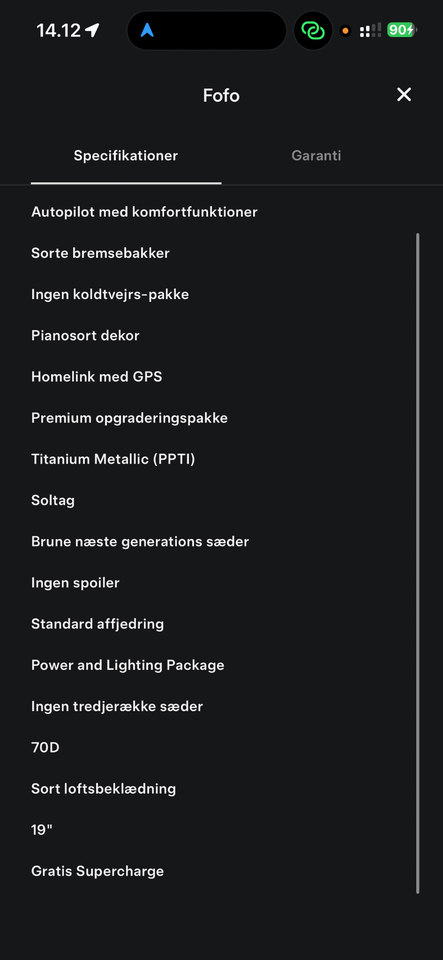 Tesla Model S 70D 5d