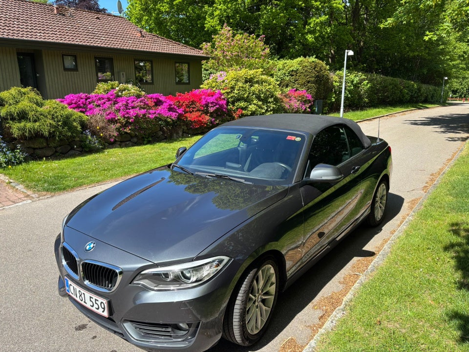 BMW 220d 2,0 Cabriolet aut. 2d