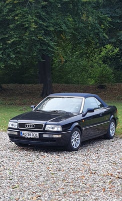 Audi Cabriolet 2,0 Benzin modelår 1996 km 206000 Blå ABS airbag service ok none, AirCondition, ABS, 