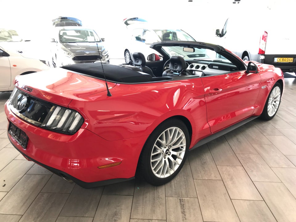 Ford Mustang 5,0 V8 GT Convertible aut. 2d