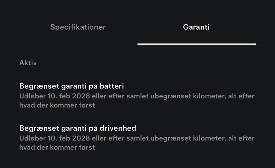 Tesla Model S Standard Range AWD 5d