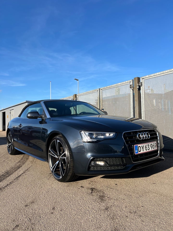 Audi A5 2,0 TDi S-line Cabriolet Multitr. 2d