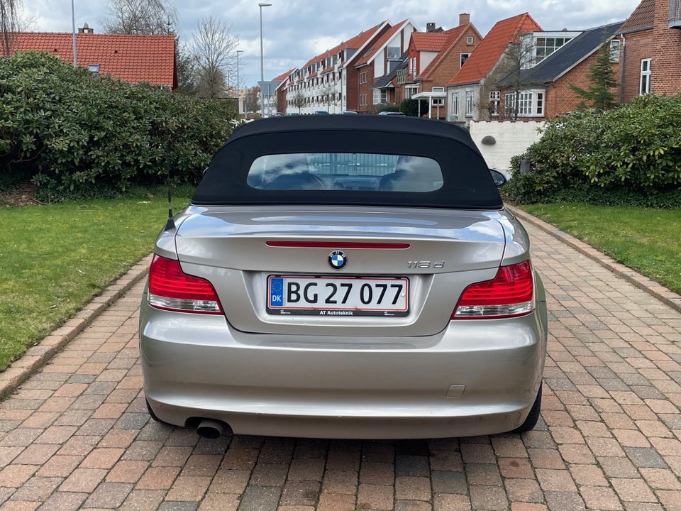 BMW 118d 2,0 Cabriolet 2d