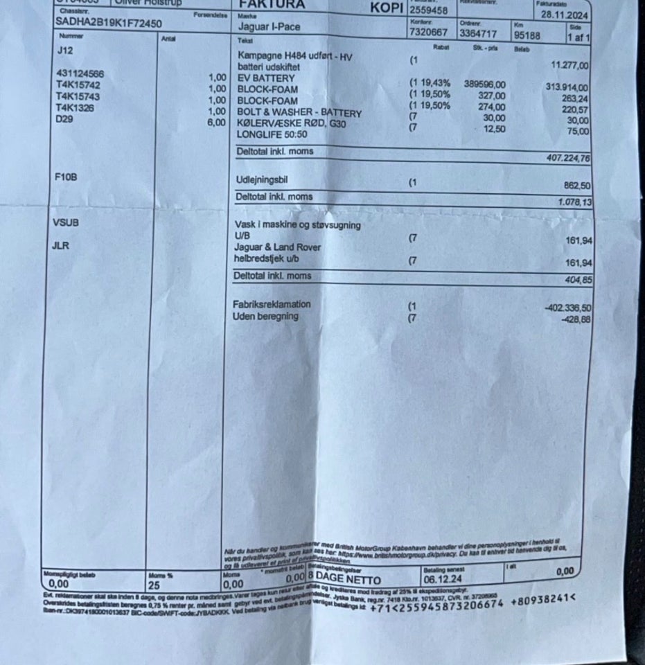 Jaguar I-Pace EV400 SE AWD 5d