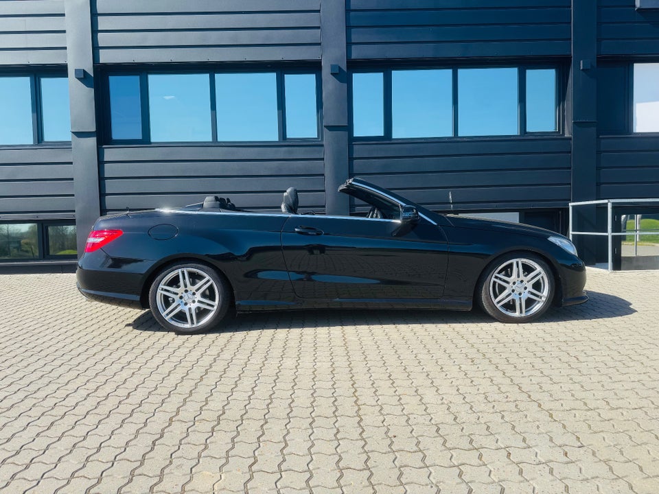 Mercedes E350 3,5 CGi AMG Line Cabriolet aut. BE 2d