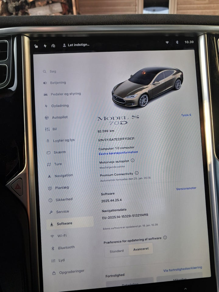 Tesla Model S 70D 5d