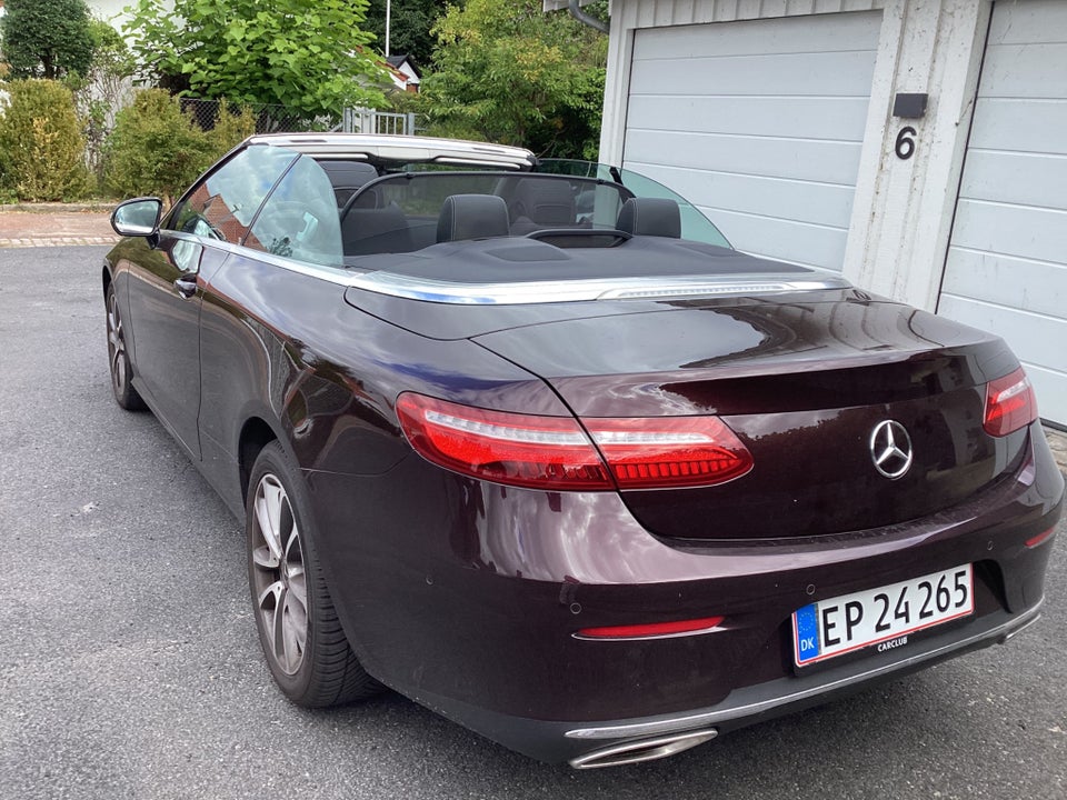 Mercedes E450 3,0 Cabriolet aut. 4Matic 2d