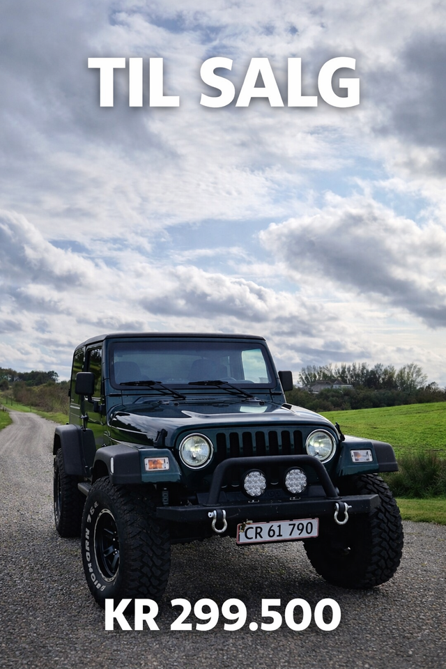 Jeep Wrangler 4,0 Sport 3d