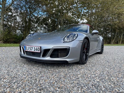 Porsche 911 Carrera GTS 3,0 Cabriolet PDK Benzin aut. Automatgear modelår 2018 km 30000 Sølvmetal AB