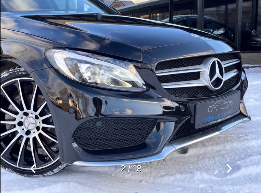 Mercedes C200 d 2,2 AMG Line stc. aut. 5d