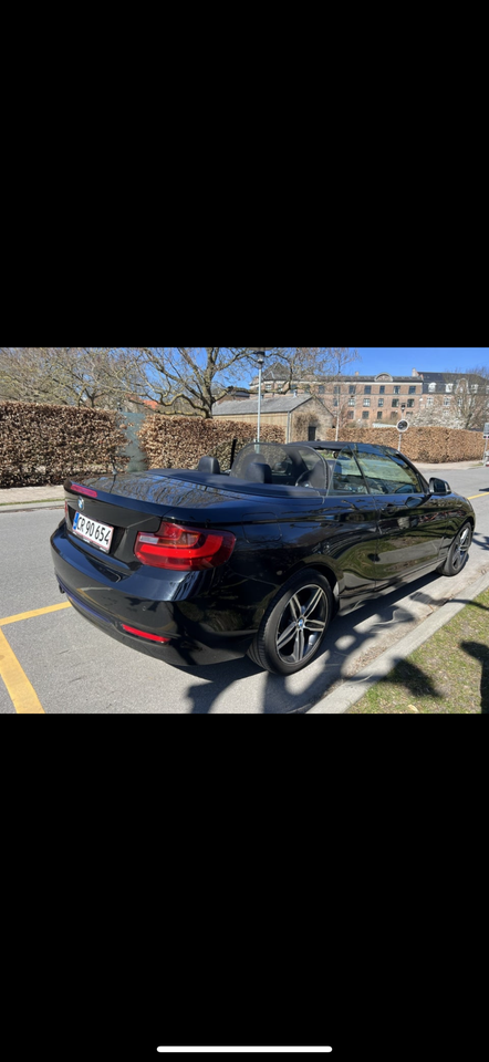 BMW 218i 1,5 Cabriolet aut. 2d