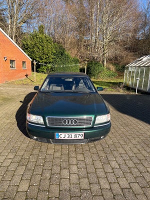 Audi A8 4,2 quattro aut. Benzin 4x4 4x4 aut. Automatgear modelår 1999 km 311000 Grønmetal ABS airbag