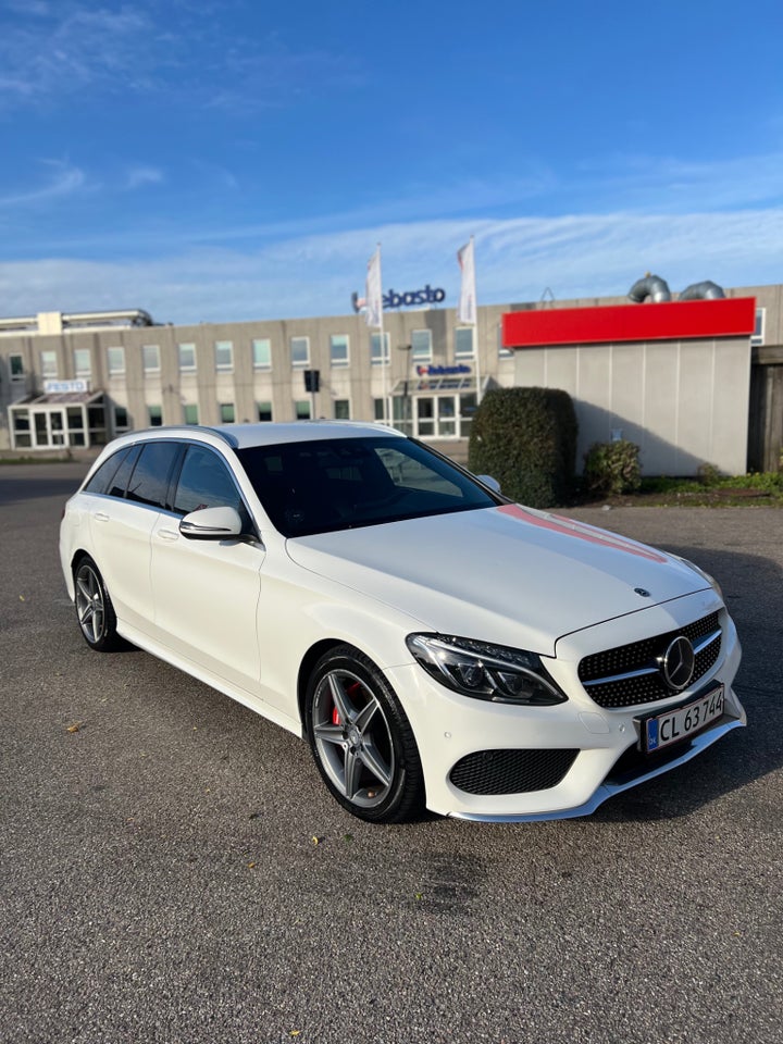 Mercedes C220 d 2,2 AMG Line stc. aut. 5d