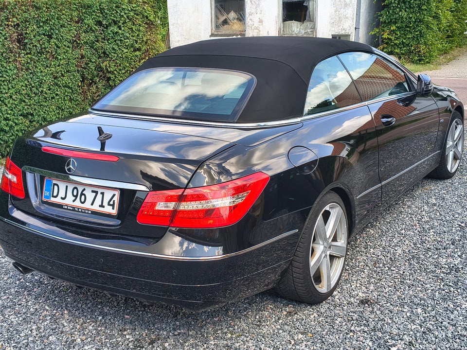 Mercedes E200 1,8 CGi Avantgarde Cabriolet aut. BE 2d