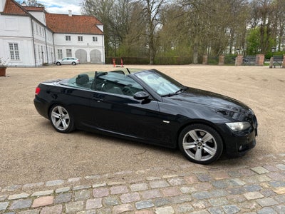 BMW 330d 3,0 Cabriolet Steptr. Diesel aut. Automatgear modelår 2008 km 339000 Sort ABS airbag servic