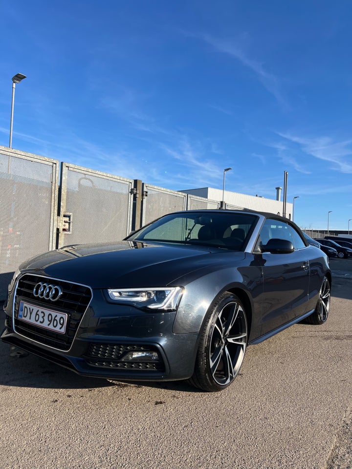 Audi A5 2,0 TDi S-line Cabriolet Multitr. 2d