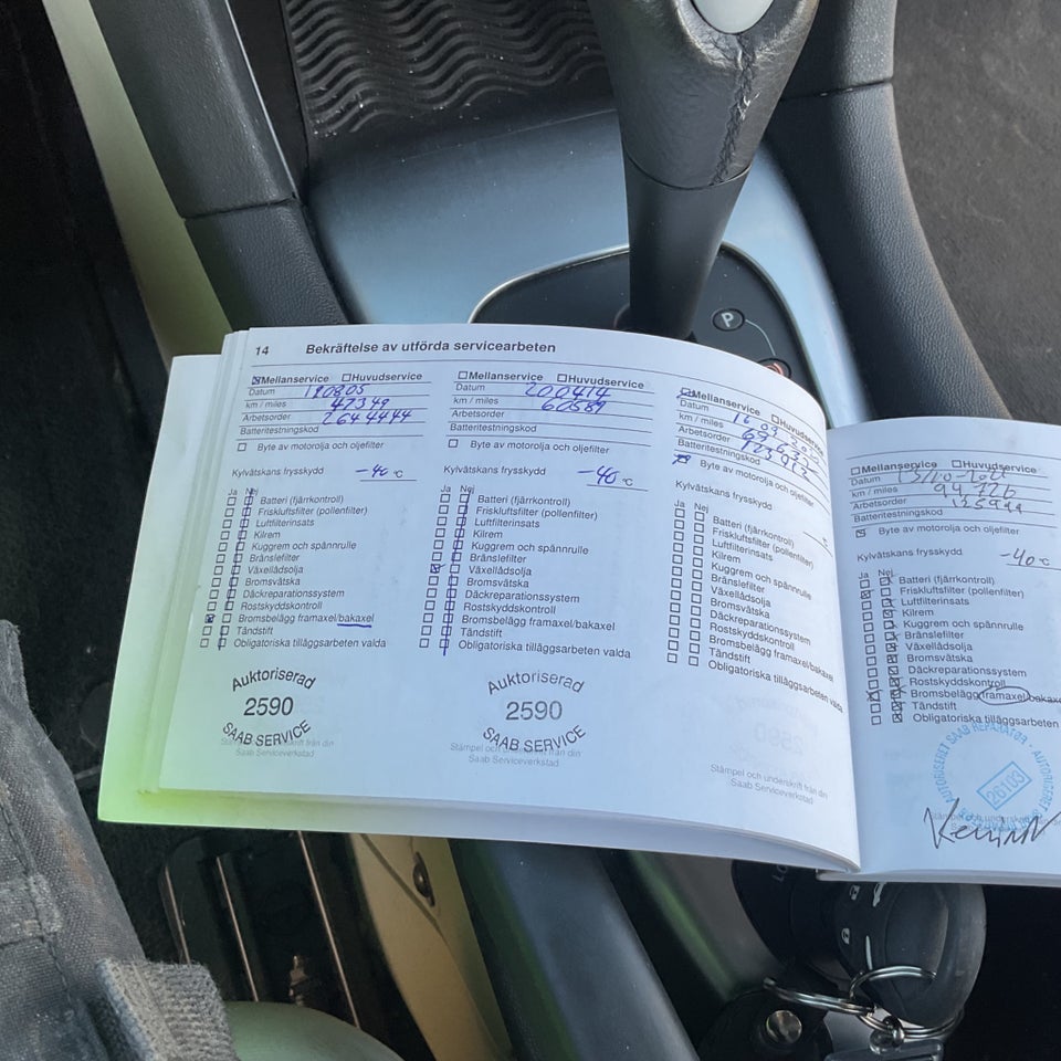 Saab 9-3 2,0 Turbo Aero aut. 4d