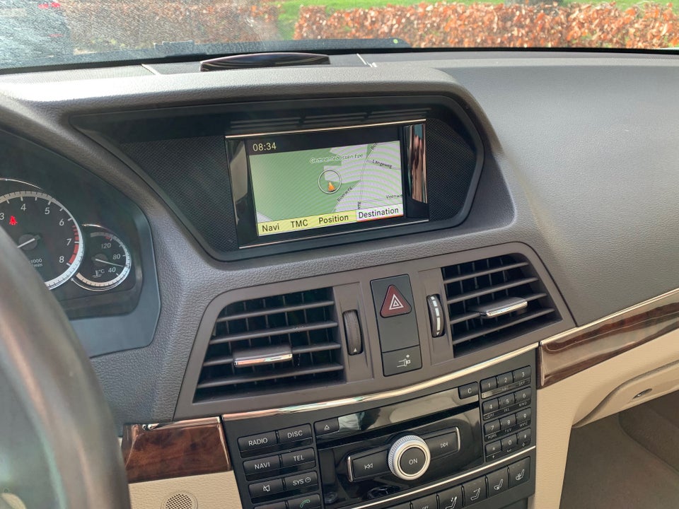 Mercedes E350 3,5 CGi AMG Line Cabriolet aut. BE 2d