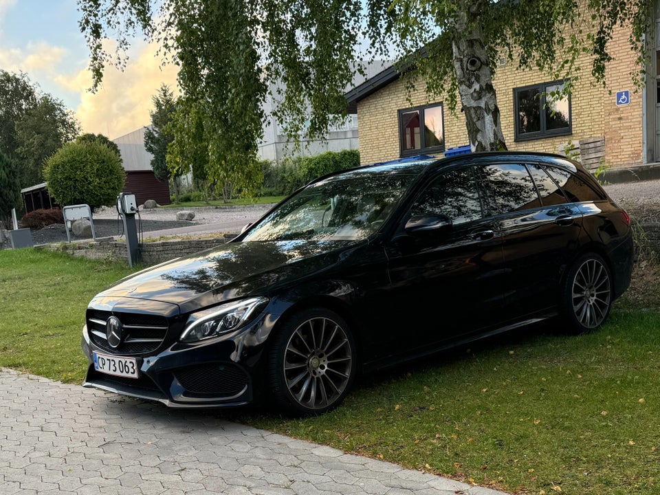 Mercedes C220 d 2,2 AMG Line stc. aut. 5d