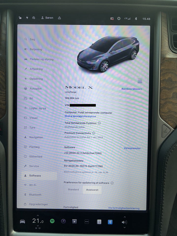 Tesla Model X Long Range AWD 5d