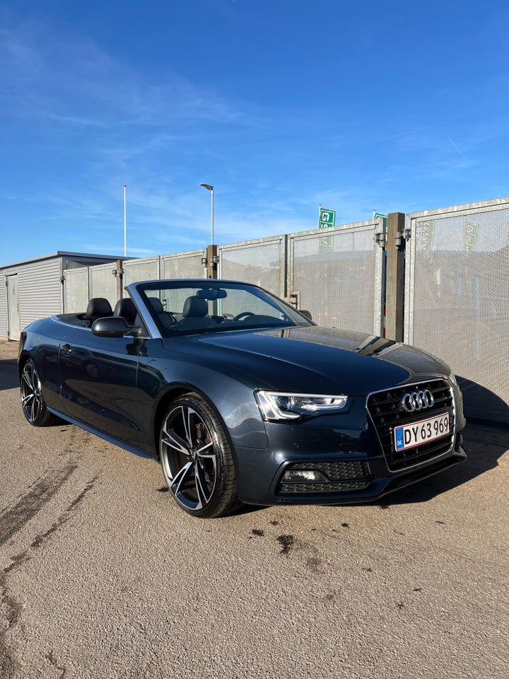 Audi A5 2,0 TDi S-line Cabriolet Multitr. 2d