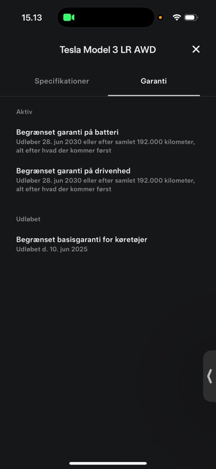 Tesla Model 3 Long Range AWD 4d