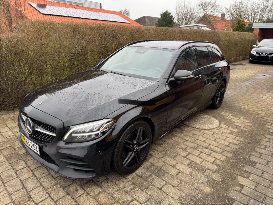 Mercedes C220 d 2,0 AMG Line Night Edition stc. aut. Van 5d