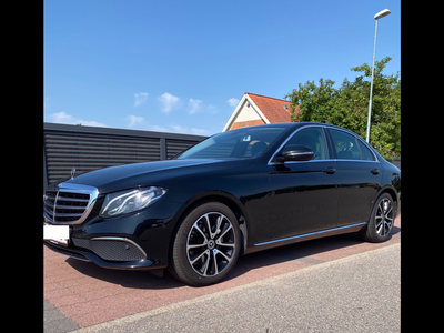 Mercedes E220 d 2,0 Exclusive aut. Diesel aut. Automatgear modelår 2017 km 190000 Sort ABS airbag se