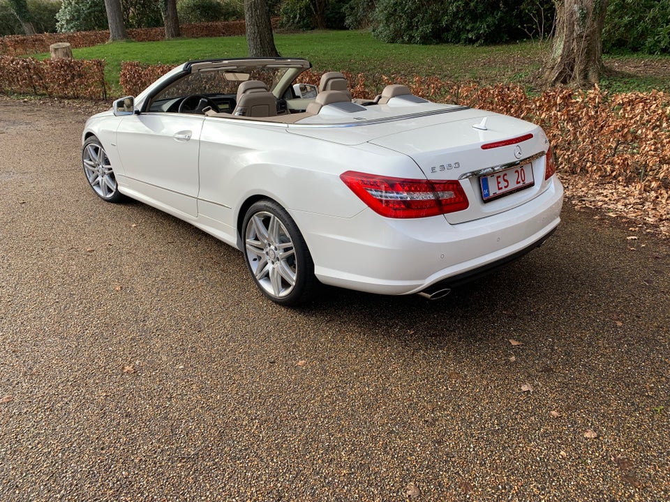Mercedes E350 3,5 CGi AMG Line Cabriolet aut. BE 2d