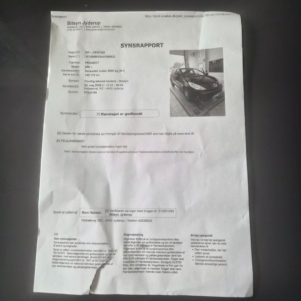 Peugeot 206+ 1,4 HDi 70 Comfort+ 5d
