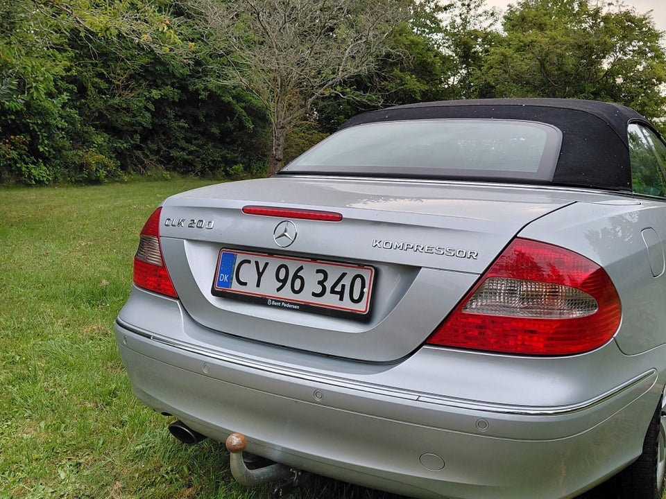 Mercedes CLK200 1,8 Kompressor Avantgarde Cabriolet aut. 2d