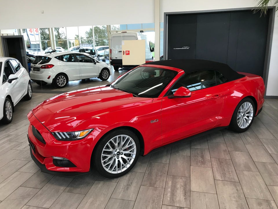 Ford Mustang 5,0 V8 GT Convertible aut. 2d