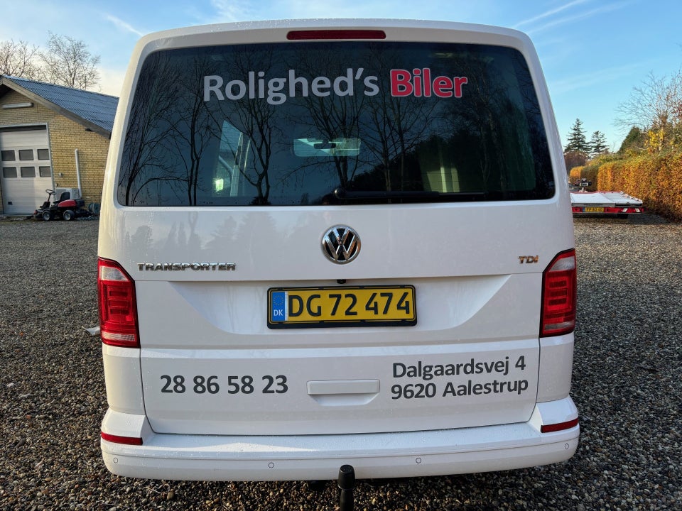 VW Transporter 2,0 TDi 204 Kassevogn DSG lang