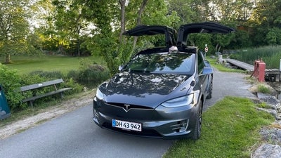 Tesla Model X  Long Range AWD El 4x4 4x4 aut. Automatgear modelår 2020 km 89000 Gråmetal ABS airbag 