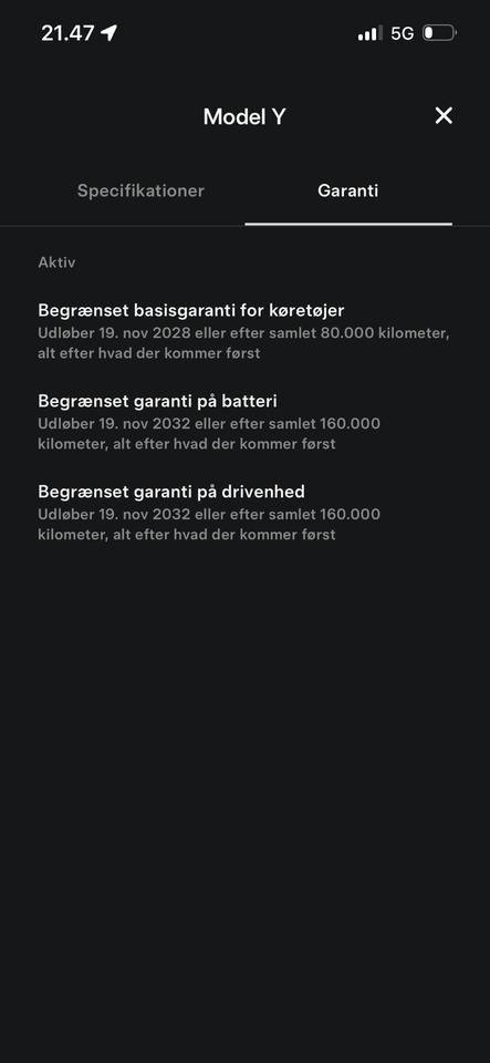 Tesla Model Y RWD 5d