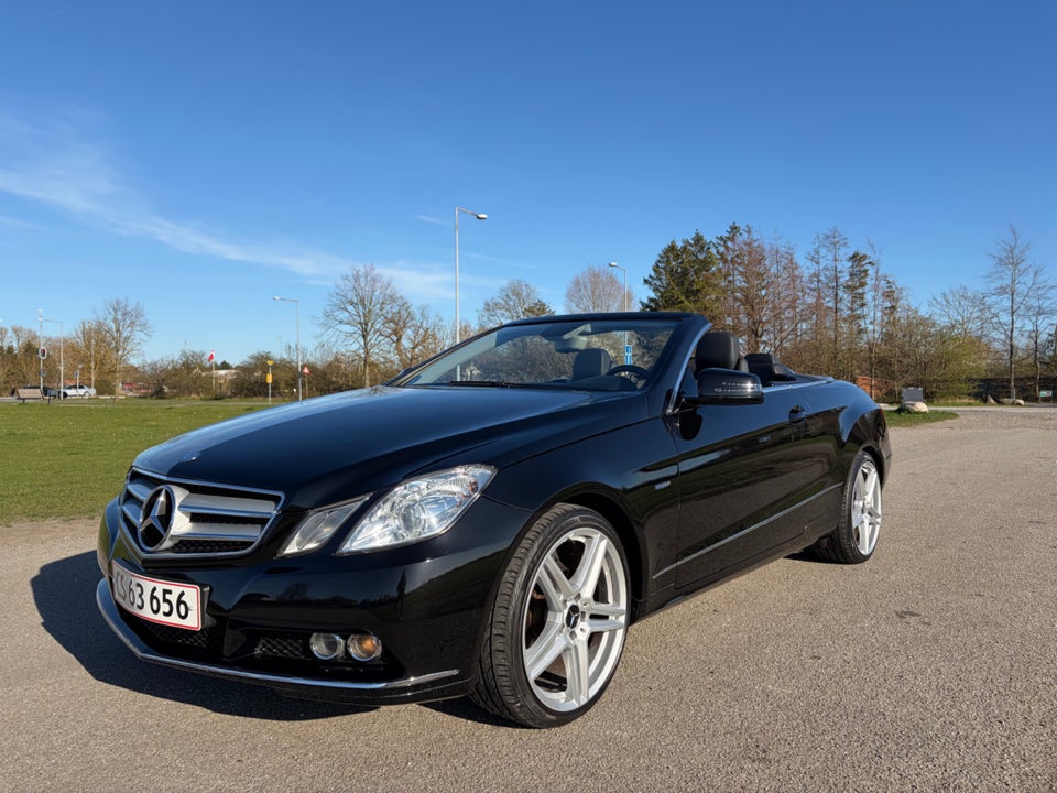 Mercedes E200 1,8 CGi Avantgarde Cabriolet aut. BE 2d