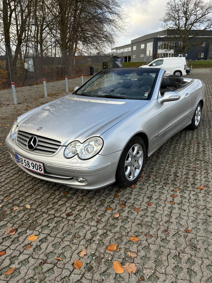 Mercedes CLK200 1,8 Kompressor Elegance Cabriolet aut. 2d