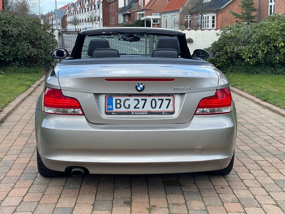 BMW 118d 2,0 Cabriolet 2d