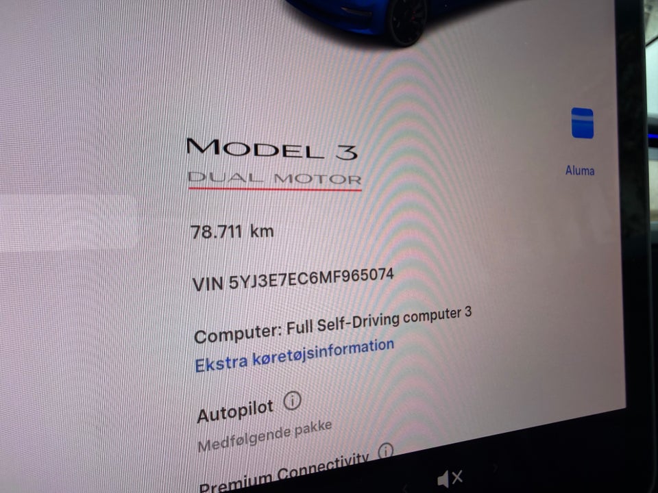 Tesla Model 3 Performance AWD 4d