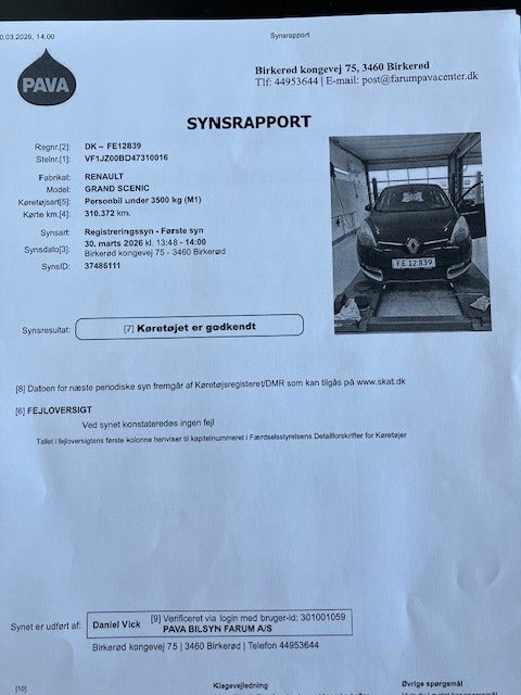 Renault Grand Scenic III 1,6 dCi 130 Dynamique 7prs 5d