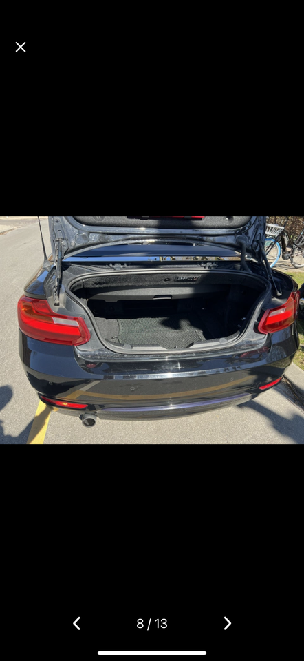 BMW 218i 1,5 Cabriolet aut. 2d