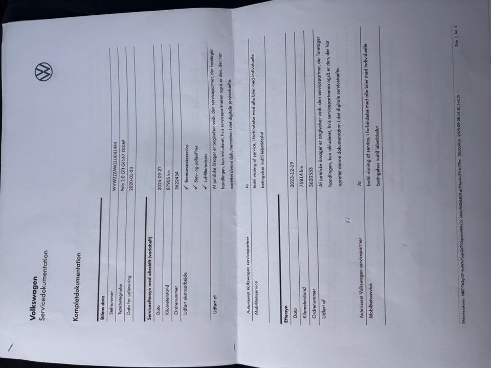 VW Polo 2,0 GTi+ DSG 5d