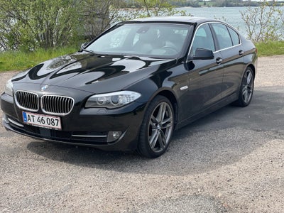 BMW 530d 3,0 aut. Diesel aut. Automatgear modelår 2011 km 291000 Sortmetal ABS airbag service ok ful