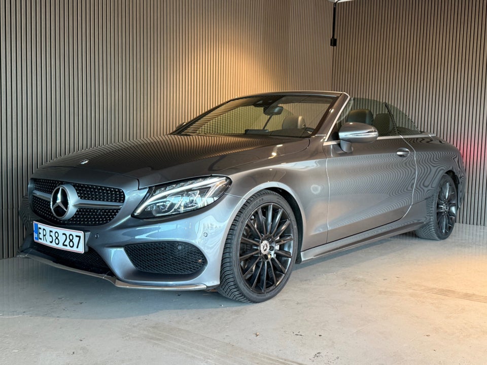 Mercedes C220 d 2,2 AMG Line Cabriolet aut. 2d