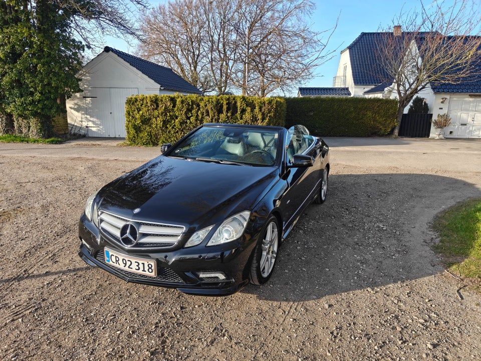 Mercedes E200 1,8 CGi Avantgarde Cabriolet aut. BE 2d