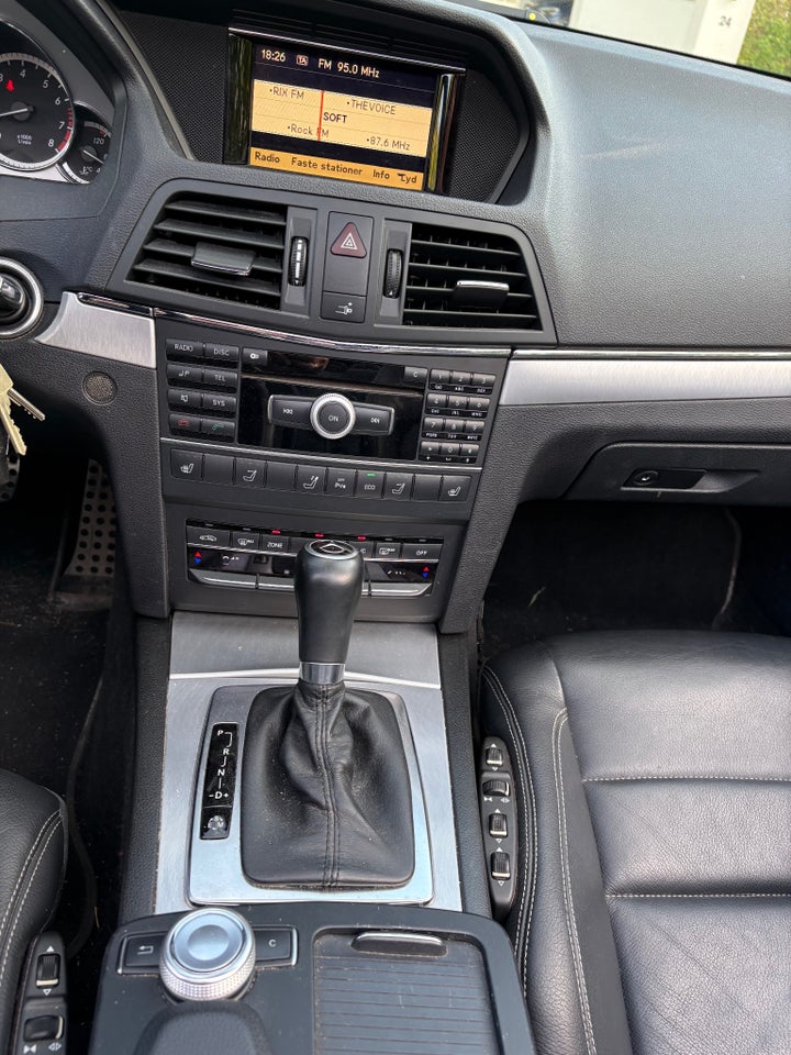 Mercedes E200 1,8 Cabriolet aut. BE 2d