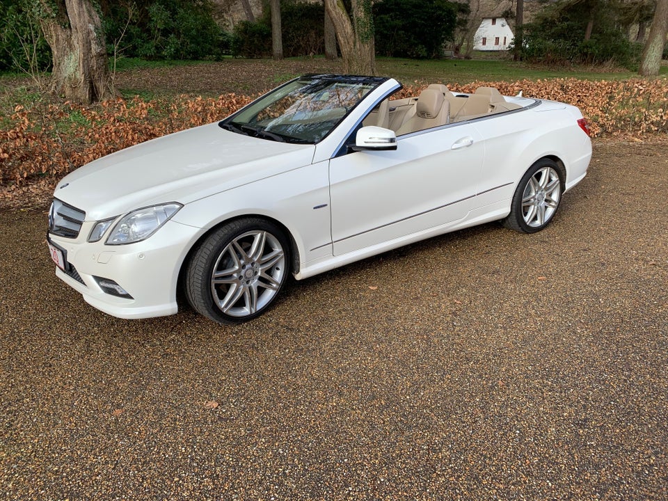 Mercedes E350 3,5 CGi AMG Line Cabriolet aut. BE 2d