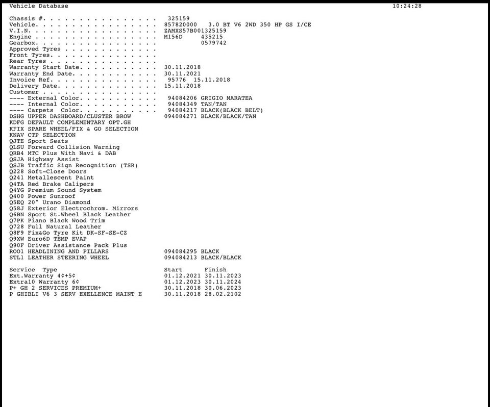 Maserati Ghibli 3,0 S Q4 GranSport aut. 4d